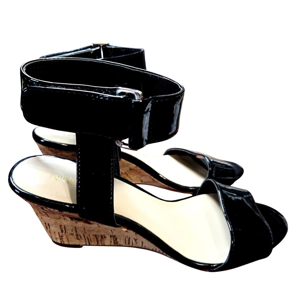 Nine West + More Size 7.5 Heel Wedge Open Toed Women's Lot of 3 Pairs Bulk Shoes - Picture 2 of 7